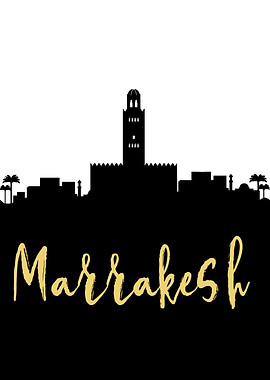 Marrakesh Skyline Morocco