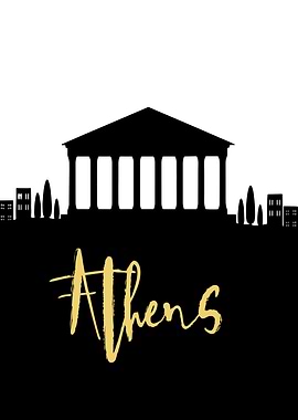 Athens Skyline Greece City