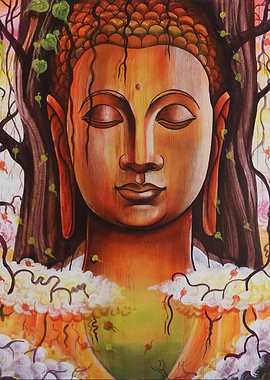 BUDDHA UNDER BANYAN TREE