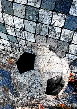 Soccer ball art vs 10