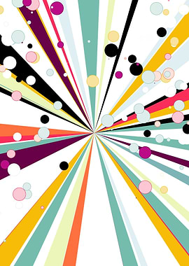 Universe Colorful Lines