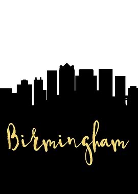 Birmingham Skyline England