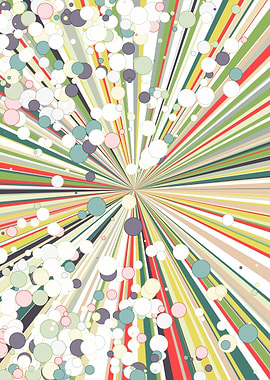 Universe Colorful Lines