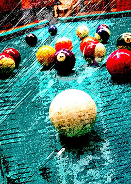 Billiards art 17