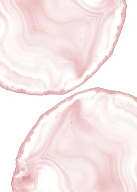 Blush Agate Pastel Glam 1