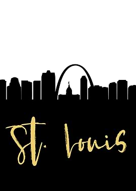 St Louis Skyline Missouri