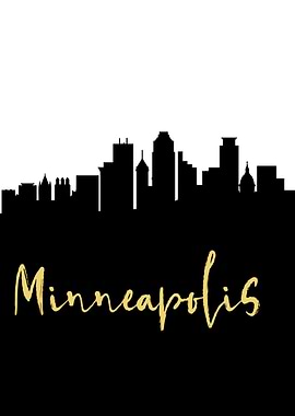 Minneapolis Skyline City