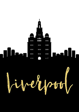 Liverpool Skyline England