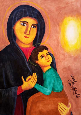 Mother Mary and Jesus