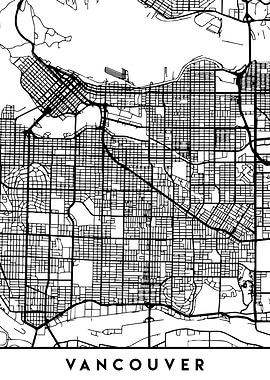 Vancouver Map Canada