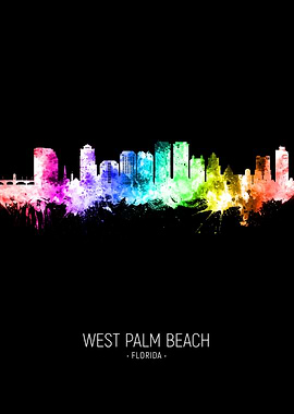 West Palm Beach Skyline