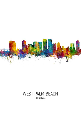 West Palm Beach Skyline