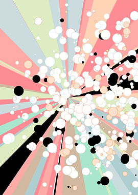 Universe Colorful Lines