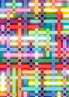 trendy color pattern