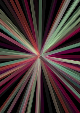 Universe Colorful Lines