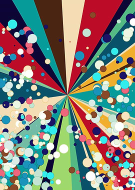 Universe Colorful Lines