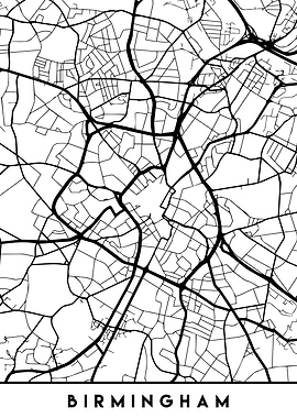 Birmingham Map England