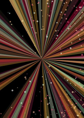 Universe Colorful Lines