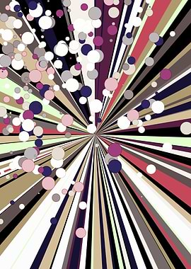 Universe Colorful Lines