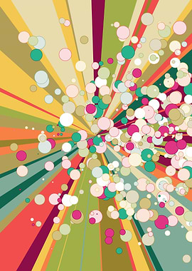 Universe Colorful Lines