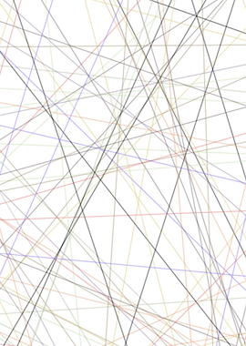 Universe Colorful Lines