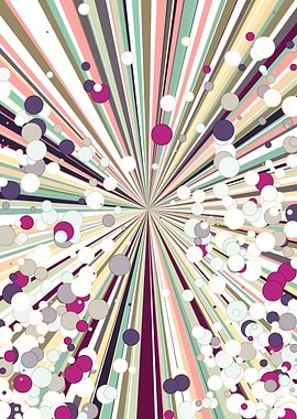 Universe Colorful Lines