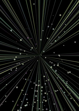 Universe Colorful Lines