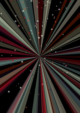 Universe Colorful Lines