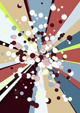 Universe Colorful Lines