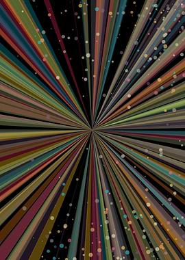 Universe Colorful Lines