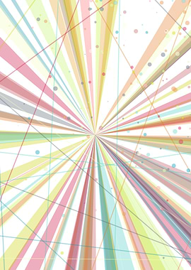 Universe Colorful Lines