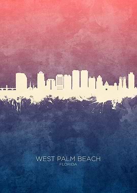 West Palm Beach Skyline