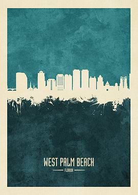 West Palm Beach Skyline