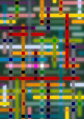 trendy color pattern with