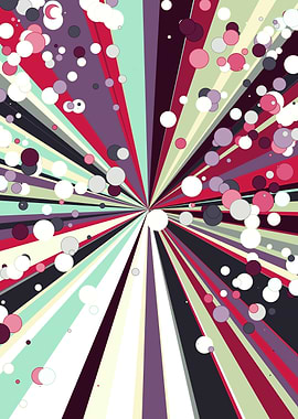 Universe Colorful Lines