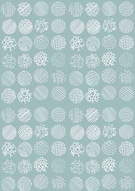 Turkiz Geometric Pattern