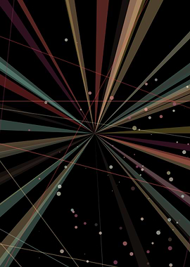 Universe Colorful Lines