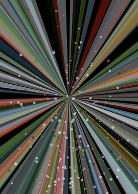 Universe Colorful Lines