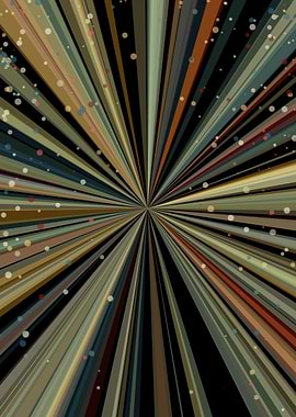 Universe Colorful Lines