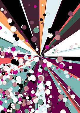 Universe Colorful Lines