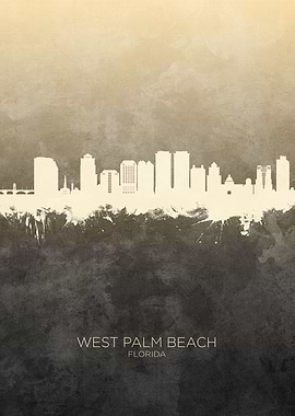 West Palm Beach Skyline