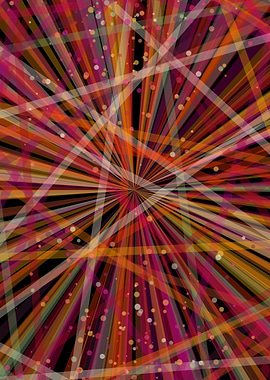 Universe Colorful Lines