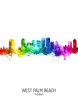 West Palm Beach Skyline