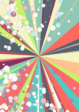 Universe Colorful Lines