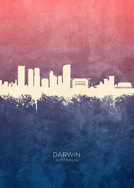 Darwin Skyline Australia