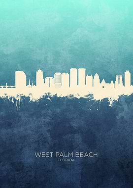 West Palm Beach Skyline