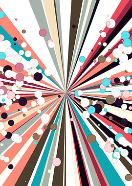 Universe Colorful Lines