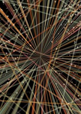 Universe Colorful Lines