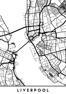 Liverpool Map England
