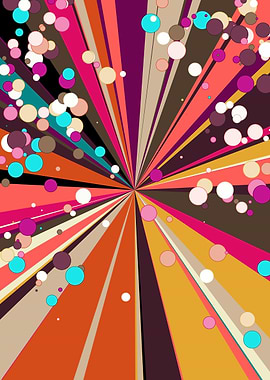 Universe Colorful Lines